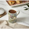 Spode Morris & Co Strawberry Thief Mug, 12 Oz. Porcelain Coffee & Tea Cup Featuring Bird & Strawberry Design, English Heritage Ceramic Drinkware - 3 of 4