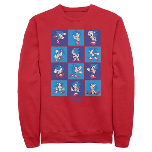 Mens Sonic the Hedgehog Classic Poses Sweatshirt - 1 of 4