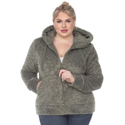 Fleece pullover shop plus size