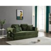 TIRAMISUBEST 77 Inch Convertible Corduroy Sleeper Sofa Bed 4 in 1 King Size Floor Mattress Memory Foam No Assembly - 2 of 4