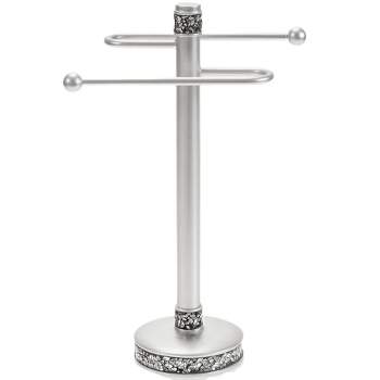 Creative Scents Brushed Nickel Towel Stand