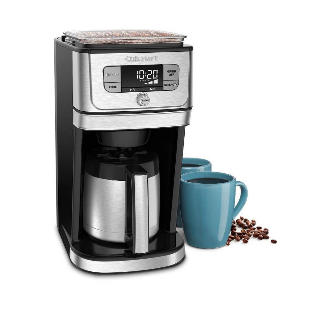 Cuisinart Burr Grind &amp; Brew 10-Cup Coffeemaker with Thermal Carafe - Stainless Steel - DGB-850