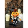 Gallerie II Pumpkin Jack-O-Lantern Halloween Dangle Leg Shelf Sitter - 3 of 4