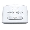 iHome Bluetooth Alarm Clock with Dual USB Charging and Nightlight - White/White - image 4 of 4