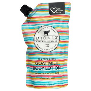 Dionis Goat Milk Body Lotion Refill Pouch Sea Treasures, 16.9 oz - 1 of 4
