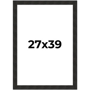 PosterPalooza | Contemporary Black Picture Frame - UV Acrylic, Foam Board Backing, Hanging Hardware - 1 of 4