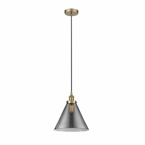 Cone - 1 Light Mini Pendant In Industrial Style-14.75 Inches Tall and 12 Inches Wide - 1 of 1