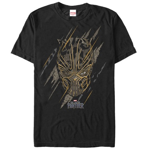 Men's Marvel Black Panther 2018 Jaguar Scratch Print T-Shirt - image 1 of 4