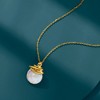Ross-Simons 15mm Cultured Baroque Coin Pearl Pendant Necklace in 18kt Gold Over Sterling Size 18 - 4 of 4