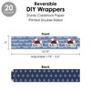 Big Dot of Happiness Ahoy - Nautical - Baby Shower or Birthday Party Favors and Cupcake Kit - Fabulous Favor Party Pack - 100 Pieces - 3 of 4