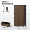 Pellebant 5 Drawers Vertical Dresser Storage Tower Organizer Unit for Bedroom - 2 of 4