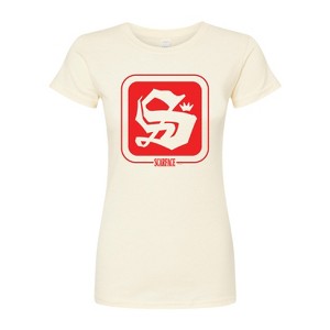Women's - Scarface - Logo Symbol Fitted Graphic T-Shirt - 1 of 2