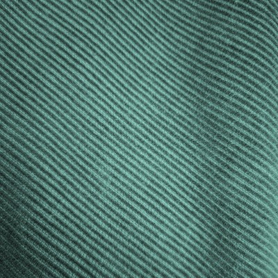 High-Back Two-Tone Teal Velvet Arm Chair with Black Metal Legs