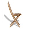 vidaXL Folding Patio Chairs 2 pcs Bamboo - 3 of 4