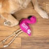 Pavilion Gift Company - Happy - 14.75" Canvas Dog Toy on Rope - Pet Toy - 2 of 4