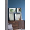 FONTOI Rectangle Wall Mirror Traditional Decorative Wood Frame Mirror for Living Room Bedroom Entryway or Hallway Display, Silver, 16.5"*1.4"*24" - 3 of 4