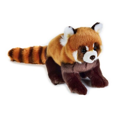 giant stuffed red panda