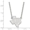 Black Bow Jewelry 14k White Gold Texas A&M Aggies NCAA Necklace 18 Inch - 2 of 4