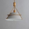 Maxim Lighting Lucas 1 - Light Pendant in  Natural Aged Brass - 3 of 4