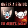 Men's Pinky and the Brain Genius And Insane T-Shirt - image 2 of 4