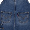 Levi's® Girls' Overalls - Dark Wash - 4 of 4