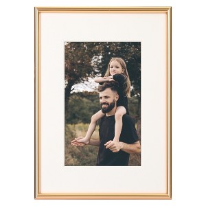 Unique Bargains REGALWOVEN Wall Hanging Decor Aluminum Modern Art Picture Frame 1 Pc - 1 of 4