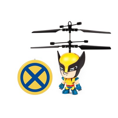 World Tech Toys Marvel 3.5" Wolverine Flying Figure IR Helicopter
