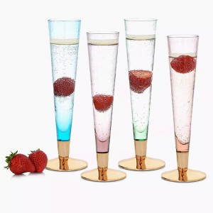DUKA Set of Four Colored Champagne Flutes - 1 of 4