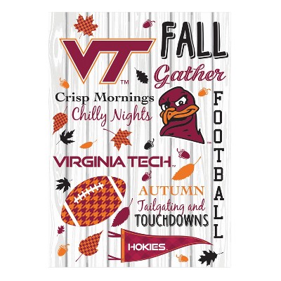 Evergreen Virginia Tech Garden Flag 12 x 18 Inches Indoor Outdoor Decor