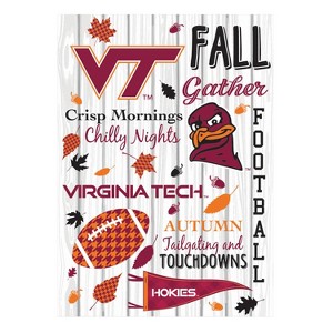 Evergreen Virginia Tech Garden Flag 12 x 18 Inches Indoor Outdoor Decor - 1 of 1
