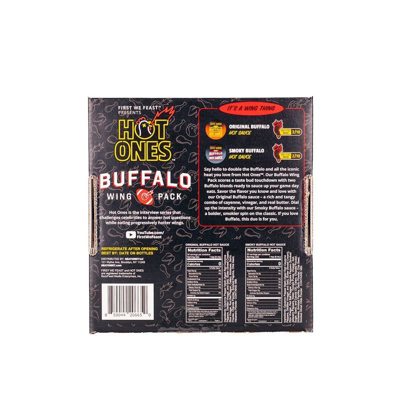 Hot Ones Buffalo Wing Pack - 10oz, 5 of 13