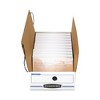 Bankers Box LIBERTY Check and Form Boxes, 11" x 24" x 5", White/Blue, 12/Carton - 2 of 4