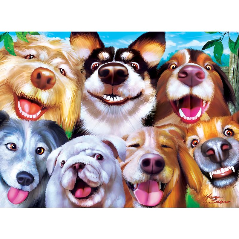 MasterPieces 200 Piece Jigsaw Puzzle for Kids - Goofy Grins - 14"x19", 3 of 6