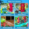 VATOS Sand Water Table Toys for Toddlers, 3-Tier Kids Splash Table with Water Pumb & Umbrella kids Sensory Table for Boys Girls Aged 3-5 - 4 of 4