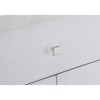 Elegant Lighting Wilow 1Inch Brushed Nickel Square Knob Multipack (Set of 10) - 3 of 4