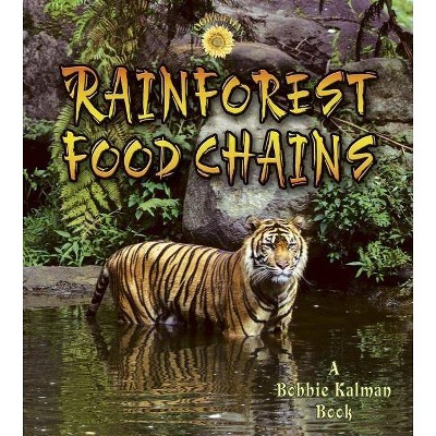 Rainforest Food Chains - by  Molly Aloian & Bobbie Kalman (Paperback)