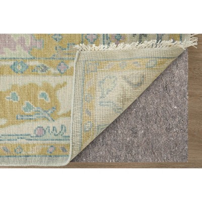 Karina Gray and Gold Hand-Knotted Wool Area Rug