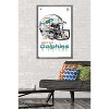 Trends International NFL Miami Dolphins - Drip Helmet 20 Framed Wall Poster Prints - 2 of 4