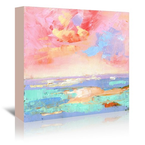 My Artist Palette - Painting Print on Canvas Wrought Studio Format: Wrapped Canvas, Size: 36 H x 24 W x 1.5 D