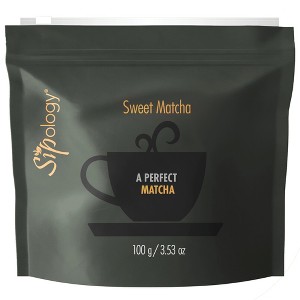 Sipology Matcha Sweet Peach 3.53oz Bag, 62.5 Servings, Energy Boost, 5 Cal - 1 of 4