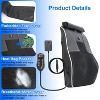 Angel Sar 3D Kneading Massage Pillow with Heat, Shiatsu Full Body Massager for Back Neck Waist Arm Calf, 3 Modes 3 Intensity, 15 Min Auto Shutoff - 4 of 4