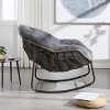 Maliang Outdoor Rattan Rocking Chair - 2 of 4