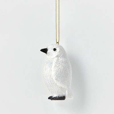 Faux Fur Penguin Christmas Tree Ornament - Wondershop™