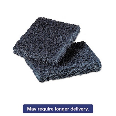  Scotch-Brite PROFESSIONAL Extra Heavy-Duty Pot 'n Pan Handler 3 1/2" x 5" Blue 40/Carton 08292 