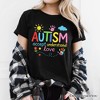 Autism Awareness Brushstroke T-Shirt, Colorful Autism Support Tee for Autism Month | OrnamentallyYou - 4 of 4