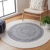 Braided BRD803 Hand Woven Area Rug  - Safavieh - 2 of 3