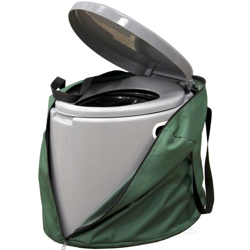 PLAYBERG Portable Travel Toilet For Camping and Hiking with Travel Bag, 1 of 8