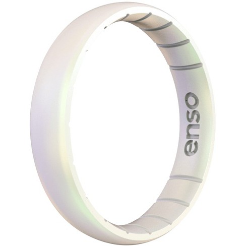 Enso Rings Classic Bevel Series Silicone Ring - Oxblood - 10