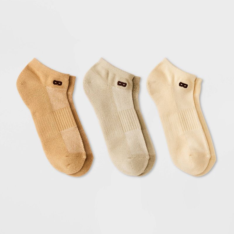 Pair of Thieves Men&#39;s Neutral Low Cut Socks - Taupe 6-12, 1 of 4
