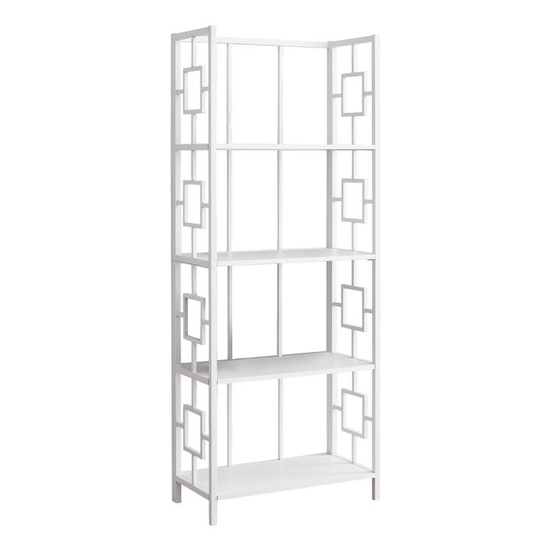 61.5" 4 Shelf Mix Material Etagere Bookcase - EveryRoom, 1 of 6